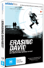 Erasing David DVD cover