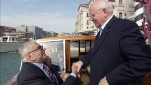 Gore Vidal and Mikhail Gorbachev